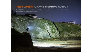 Fenix LR35R PRO - LED & UV - Lanternă profesională - 10000 Lumeni - 500 Metri